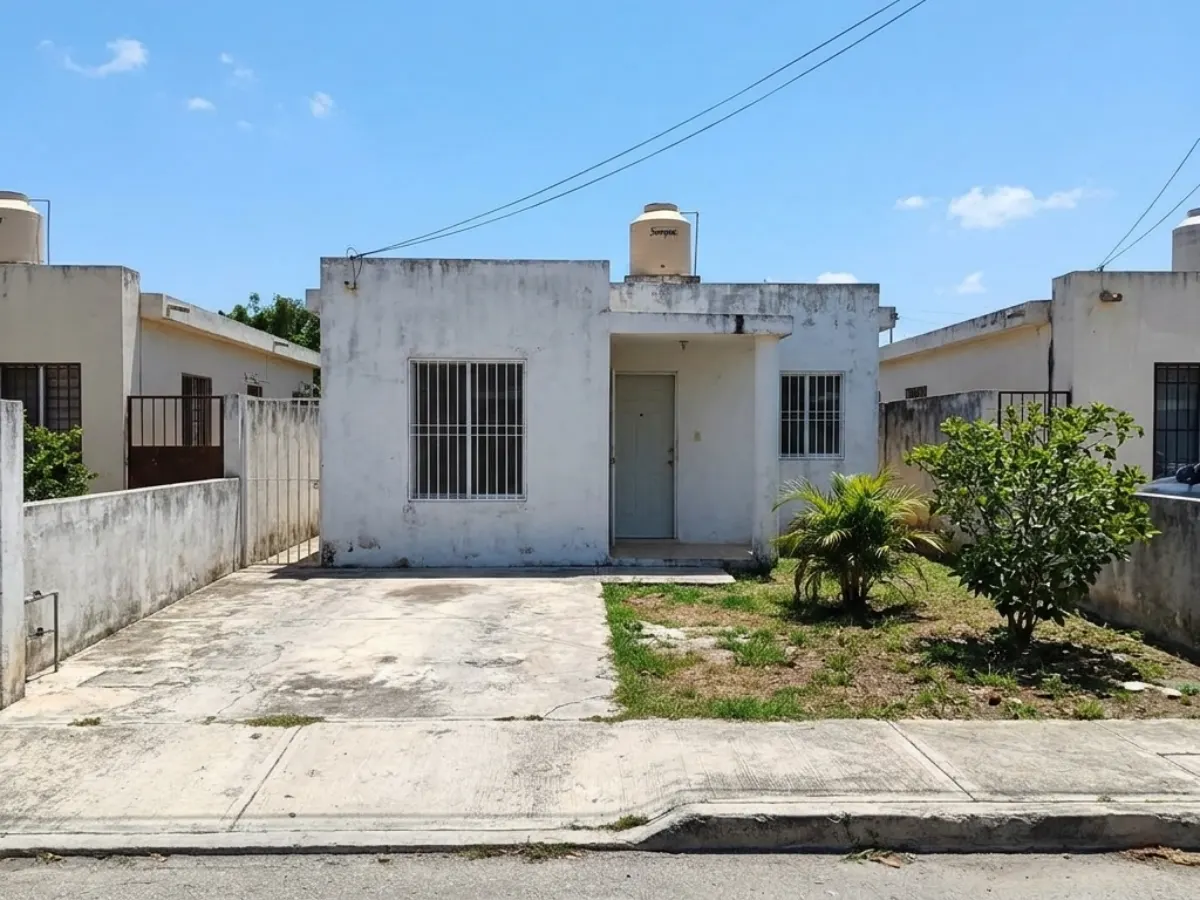 Casa de una planta con amplio patio para personalizar